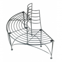 Pembrokeshire Tree Seat Finished in Black