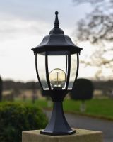 Black Pillar Light In Situ 