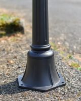 "Saltburn" Traditional Hexagonal Garden Pillar Light Base "Saltburn" Traditional Hexagonal Garden Pillar Light Base