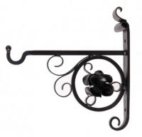 "Rose Wheel" Hanging Basket Bracket