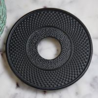Close-Up of Authentic Japanese Design Trivet