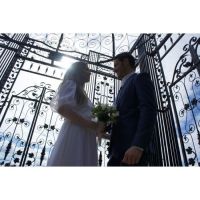"The Royal Alexandria" Wrought Iron Pavilion Being Used For a Wedding
