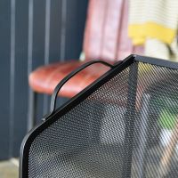 Handles on the Top of the Sloping Fire Guard