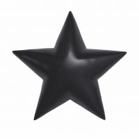 Star Wall Decoration Finished in Black