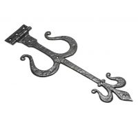 Traditional Fleur-De-Lys Hinge Created From Iron