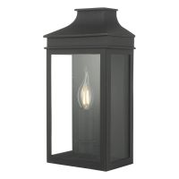 Traditional Flush Wall Light Finished in Black Traditional Flush Wall Light Finished in Black