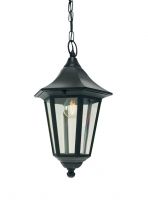 "Lynnewood" Black Traditional Hanging Chain Lantern