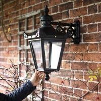 Black Victorian Lantern To Scale Black Victorian Lantern To Scale