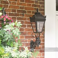 Black Victorian Wall Light