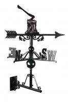 Black Woodcutter Cast Iron Weathervane Black Woodcutter Cast Iron Weathervane