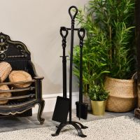 Blacksmith’s "Knot Design" Iron Companion Set 83cm