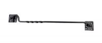 Black Iron Blacksmith Window Stay