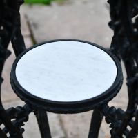 Close up of Cast Iron Table Top