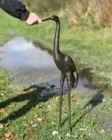 Scale image of crane standing up