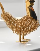 Close up of body detail on recycled cockerel