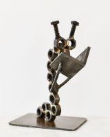 "One More Chapter" Recycled Metal Sculpture