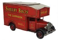 Red Vintage Van Storage Box Red Vintage Van Storage Box