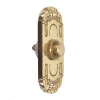 Polished Brass bell Push with contact for chime