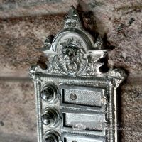 Close-up of the Lion Design on the Top of the Bell Close-up of the Lion Design on the Top of the Bell