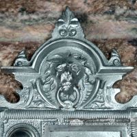 Close-up of the Lion Design on the Top of the Bell