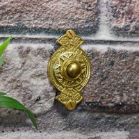 Solid brass ornate door buzzer