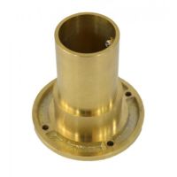 View of the Back of the Polished Brass Diesel Boat Cap