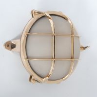 “Flying Dutchman” Solid Brass Bulkhead Light 
