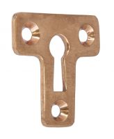 Brass Tee Escutcheon Uncovered Brass Tee Escutcheon Uncovered