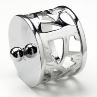 Polished Brass Ornate Handrail End Cap