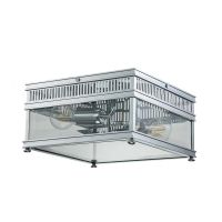 Bright Chrome "Recon" Square Flush Ceiling Light - 30cm Bright Chrome "Recon" Square Flush Ceiling Light - 30cm