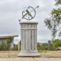 Bright Chrome Armillary - 16.5cm
