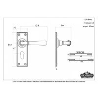 "Emerson" Bright Chrome Euro Lever Door Handle