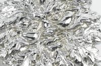 Bright Chrome Green Man Door Knocker