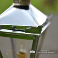 Close-up of the Wings on the Lid of the Lantern