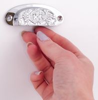 “Lady Mary” Hooded Drawer Pull “Lady Mary” Hooded Drawer Pull