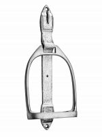 Bright Chrome Stirrup Door Knocker Bright Chrome Stirrup Door Knocker
