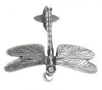 Bright Chrome Dragon fly door knocker Bright Chrome Dragon fly door knocker
