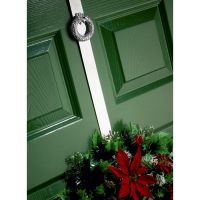 Bright Chrome Wreath Design Wreath Hanger