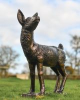 "Willow" Baby Doe On Base Garden Sculpture 