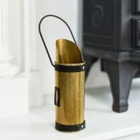 In situ photo of fireside match holder In situ photo of fireside match holder