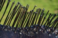 East African “Sable Antelope” Sculpture 