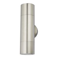 Outdoor Cylinder Wall Light in Aluminium