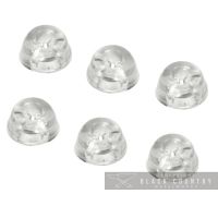 Clear Round Toilet Buffers - Pack of 6