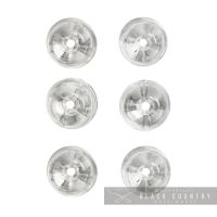 Clear Round Toilet Buffers - Pack of 6