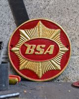 "BSA" Cast Iron Automobilia Reproduction Sign