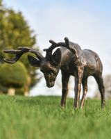"Arthur" Buck Grazing Garden Sculpture