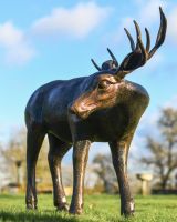 "Magnus" Buck Sculpture In Situ 