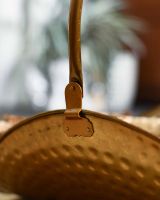 Close-Up of Handle for Buckley Log Basket or Log Holder