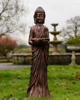 "Shanti" the Standing Buddha Cast Aluminium Garden Sculpture main image