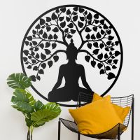 "Buddha Tree" Wall Art in Situ in the Home